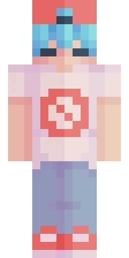 Красный скин Майнкрафт — скачать PNG бесплатно