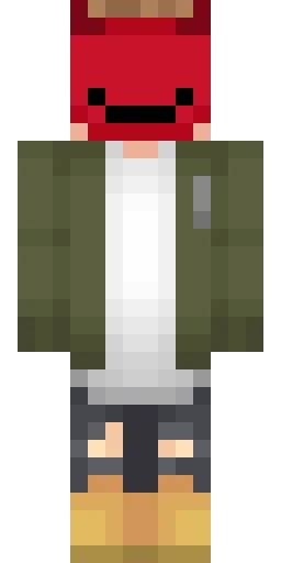 Страшный скин Майнкрафт — скачать PNG бесплатно