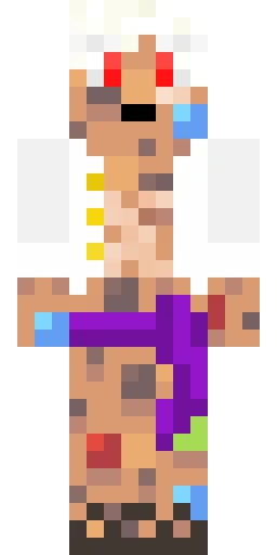 Аниме скин Майнкрафт — скачать PNG бесплатно