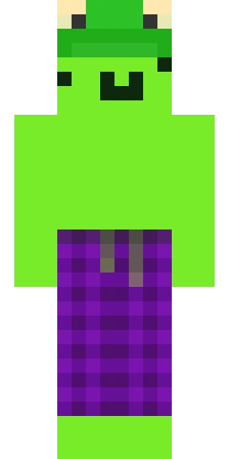 Лягушка скин Майнкрафт — скачать PNG бесплатно