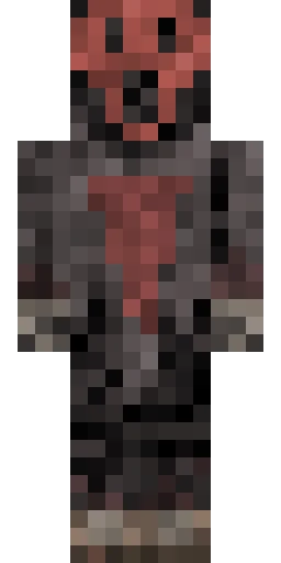 Страшный скин Майнкрафт — скачать PNG бесплатно
