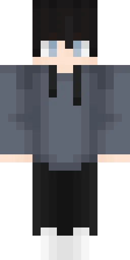 Серый скин Майнкрафт — скачать PNG бесплатно