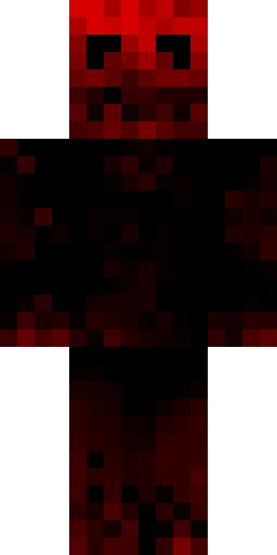 Страшный скин Майнкрафт — скачать PNG бесплатно