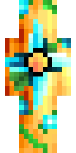 Оранжевый скин Майнкрафт — скачать PNG бесплатно