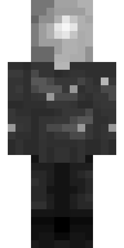 Серый скин Майнкрафт — скачать PNG бесплатно
