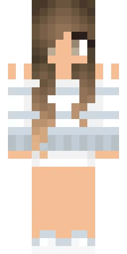 Серый скин Майнкрафт — скачать PNG бесплатно