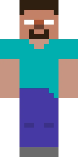 Страшный скин Майнкрафт — скачать PNG бесплатно