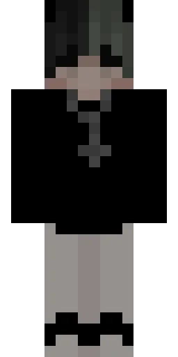 Серый скин Майнкрафт — скачать PNG бесплатно