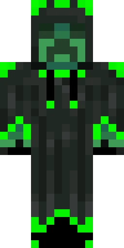 Страшный скин Майнкрафт — скачать PNG бесплатно