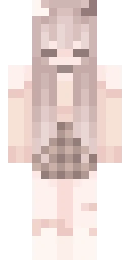Милый скин Майнкрафт — скачать PNG бесплатно