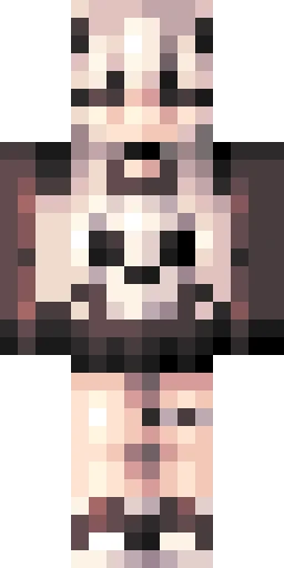 Страшный скин Майнкрафт — скачать PNG бесплатно