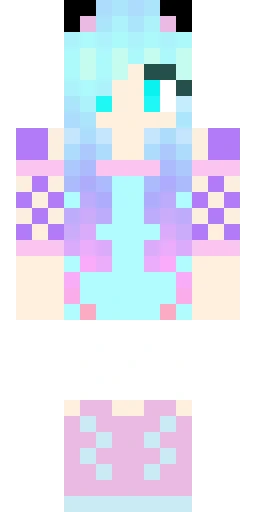 Кошка скин Майнкрафт — скачать PNG бесплатно
