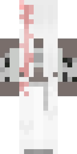 Белый скин Майнкрафт — скачать PNG бесплатно