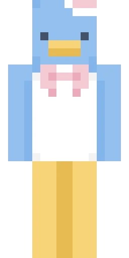 Синий скин Майнкрафт — скачать PNG бесплатно