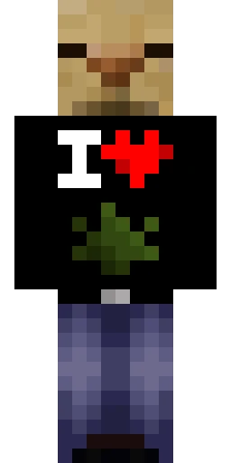 Красный скин Майнкрафт — скачать PNG бесплатно