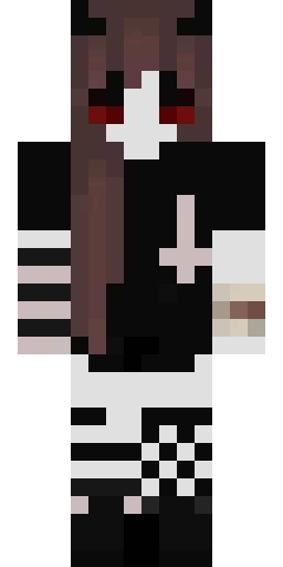 Эмо скин Майнкрафт — скачать PNG бесплатно