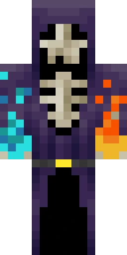 Страшный скин Майнкрафт — скачать PNG бесплатно