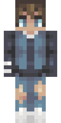 Серый скин Майнкрафт — скачать PNG бесплатно