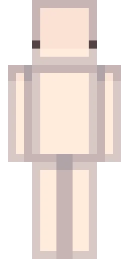 Серый скин Майнкрафт — скачать PNG бесплатно