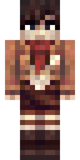 Аниме скин Майнкрафт — скачать PNG бесплатно