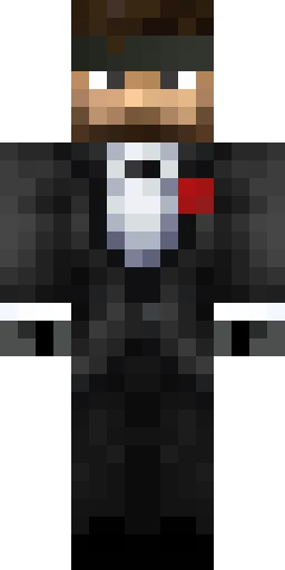 В костюме скин Майнкрафт — скачать PNG бесплатно