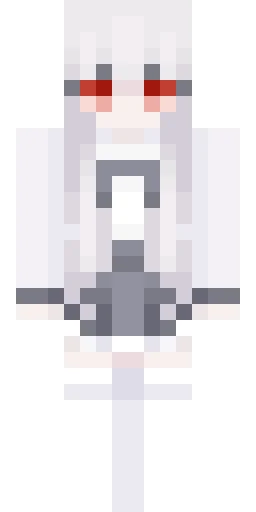 Белый скин Майнкрафт — скачать PNG бесплатно