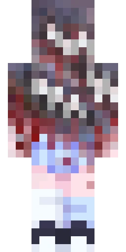 Страшный скин Майнкрафт — скачать PNG бесплатно
