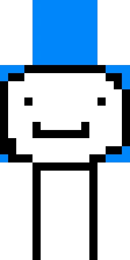Дрим скин Майнкрафт — скачать PNG бесплатно