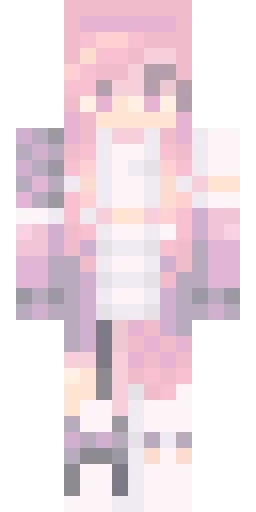 Фиолетовый скин Майнкрафт — скачать PNG бесплатно
