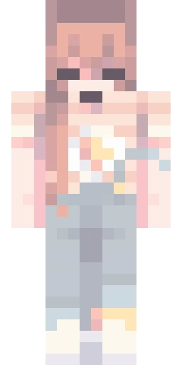 Жёлтый скин Майнкрафт — скачать PNG бесплатно