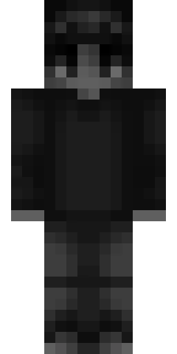 Серый скин Майнкрафт — скачать PNG бесплатно