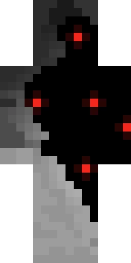 Страшный скин Майнкрафт — скачать PNG бесплатно