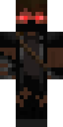 Тёмный скин Майнкрафт — скачать PNG бесплатно