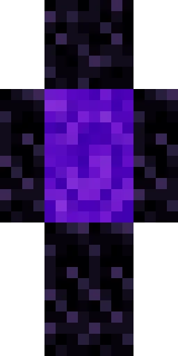 Фиолетовый скин Майнкрафт — скачать PNG бесплатно