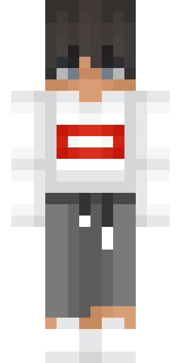 Серый скин Майнкрафт — скачать PNG бесплатно