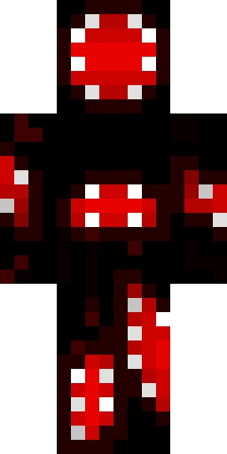 Тёмный скин Майнкрафт — скачать PNG бесплатно