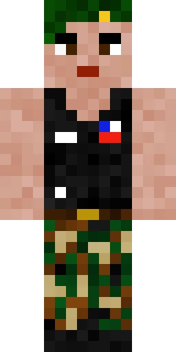 Военный скин Майнкрафт — скачать PNG бесплатно