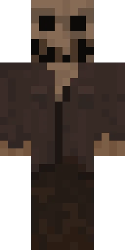Страшный скин Майнкрафт — скачать PNG бесплатно