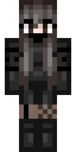 Страшный скин Майнкрафт — скачать PNG бесплатно