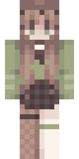 Коричневый скин Майнкрафт — скачать PNG бесплатно