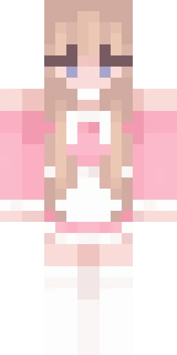 Милый скин Майнкрафт — скачать PNG бесплатно