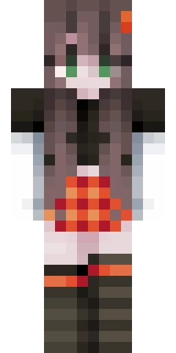 Страшный скин Майнкрафт — скачать PNG бесплатно