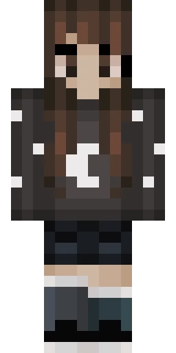 Тёмный скин Майнкрафт — скачать PNG бесплатно