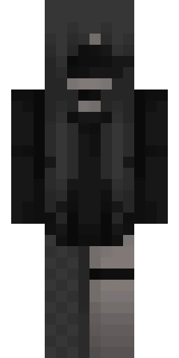 Тёмный скин Майнкрафт — скачать PNG бесплатно