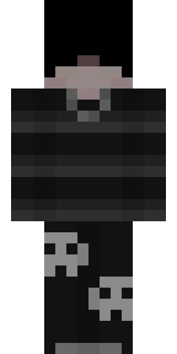 Эмо скин Майнкрафт — скачать PNG бесплатно
