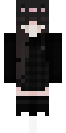 Тёмный скин Майнкрафт — скачать PNG бесплатно