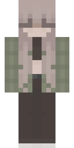 Зелёный скин Майнкрафт — скачать PNG бесплатно