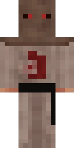 Страшный скин Майнкрафт — скачать PNG бесплатно