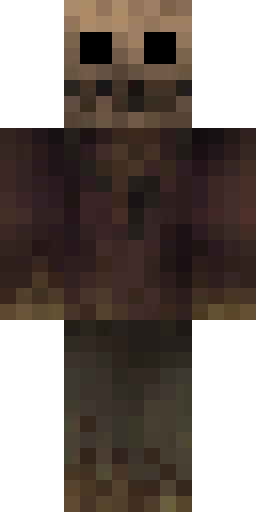 Страшный скин Майнкрафт — скачать PNG бесплатно