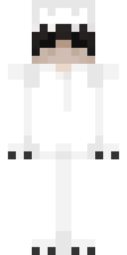 Белый скин Майнкрафт — скачать PNG бесплатно